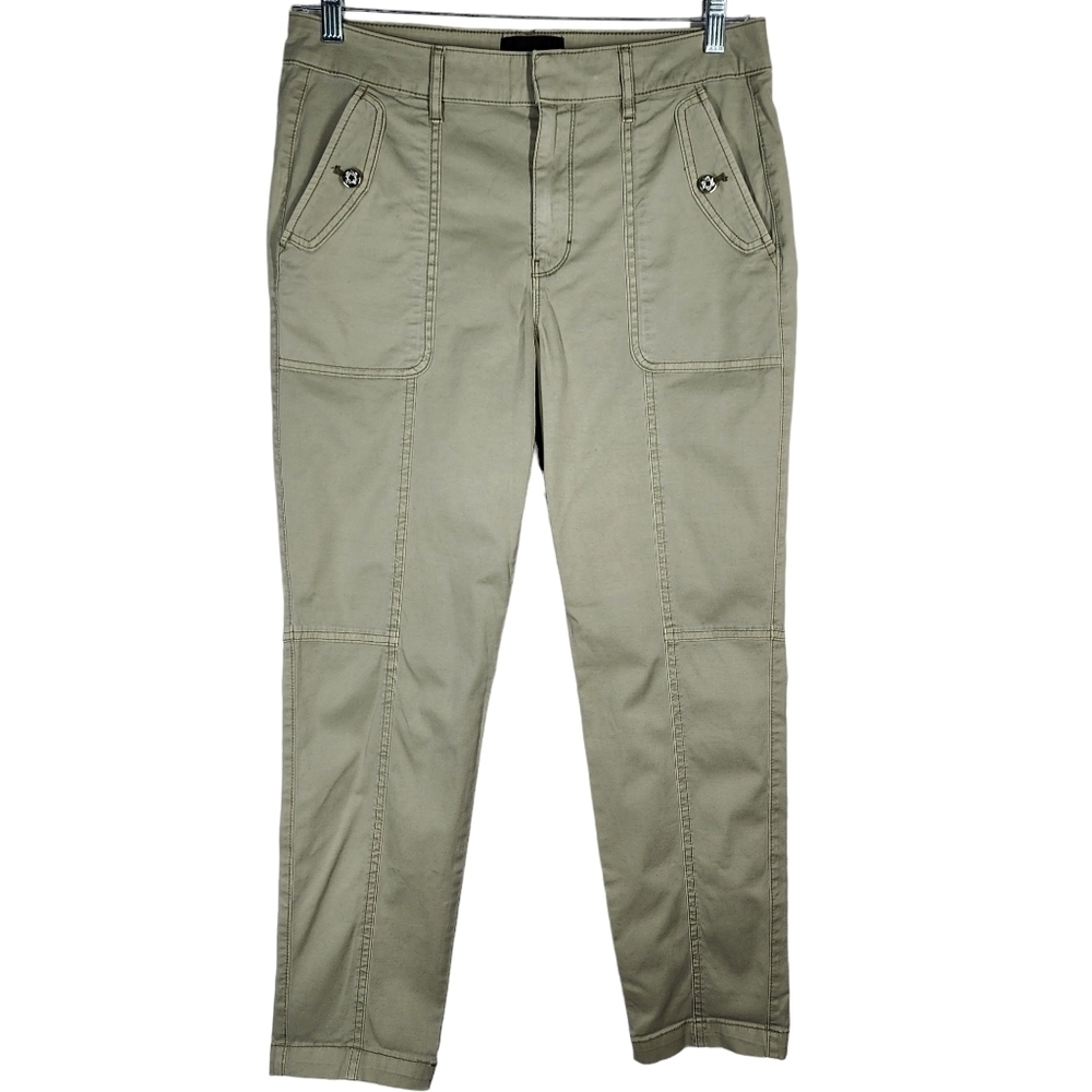 WHITE HOUSE BLACK MARKET HIGH RISE SLIM ANKLE PANT